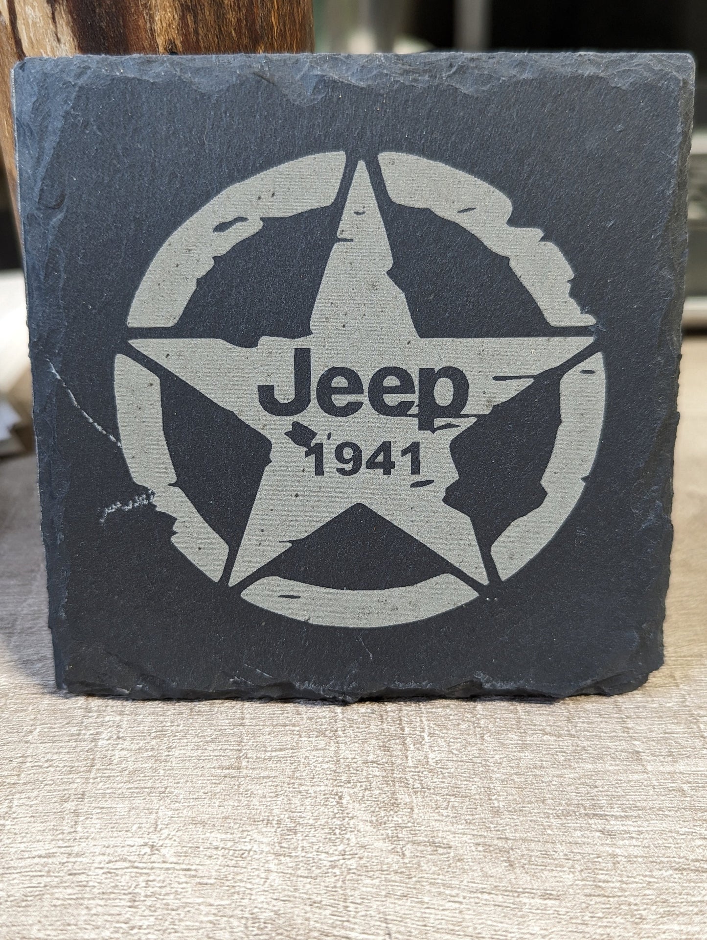 Jeep slate coasters