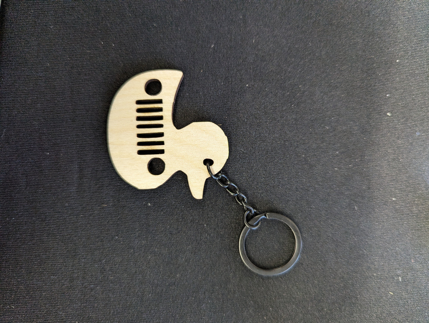 Duck jeep keychain