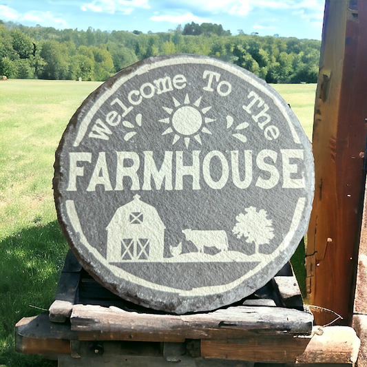 Welcome to The Farmhouse Slate Coasters