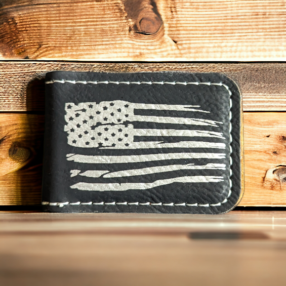 American Flag Money Clip