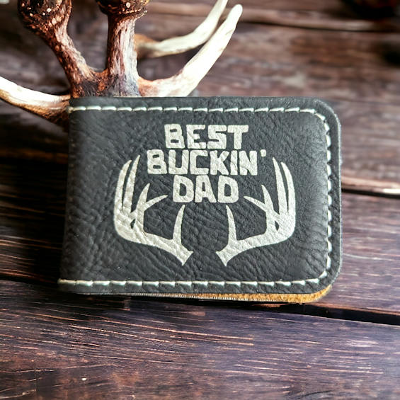 Best Buckin Dad Money Clip