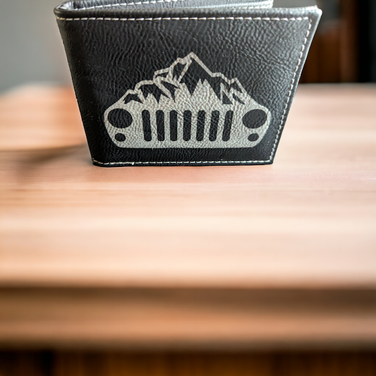 Jeep Grill Mountain Wallet